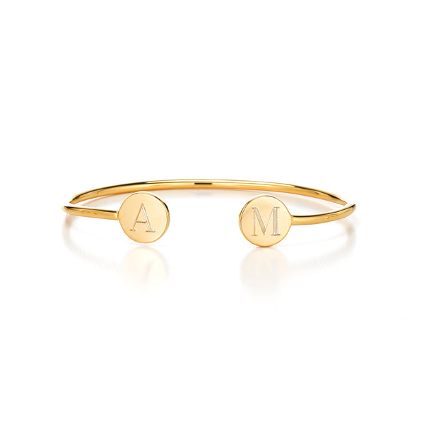 sarah chole DOUBLE ELLE ROUND BANGLE