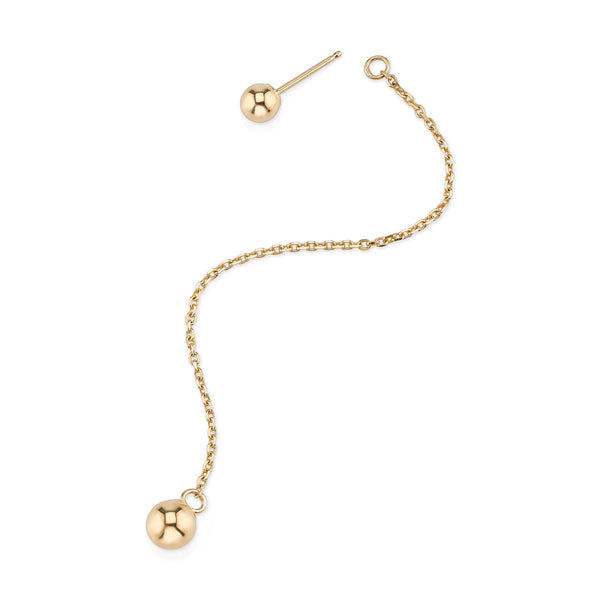 sarah chole EDIE BALL CHAIN EAR JACKET