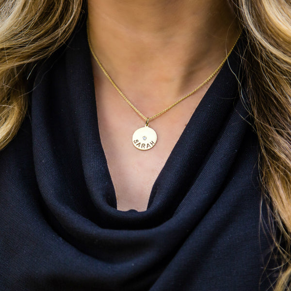 Sarah Chole ELAVA NAME MEDALLION-LOOSE