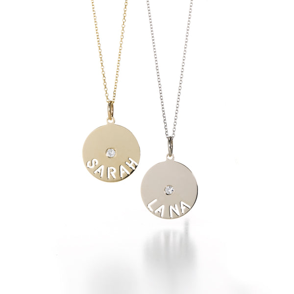 Sarah Chole ELAVA NAME MEDALLION-LOOSE