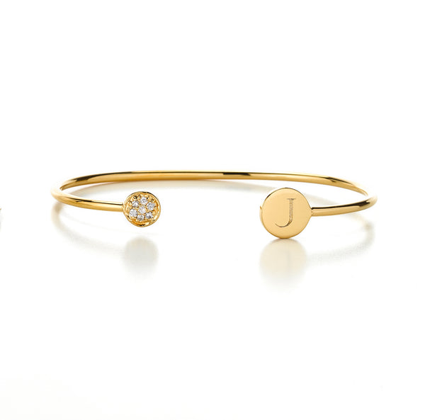 sarah chole ELLE JOLIE DIAMOND BANGLE
