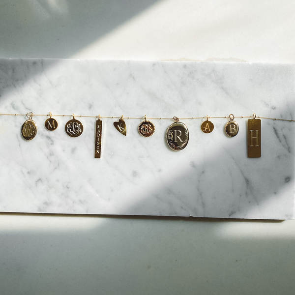 Sarah Chole EVA INITIAL NECKLACE