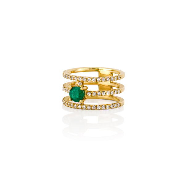 Sarah Chole GIGI EMERALD RING