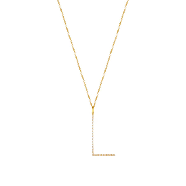 sarah chole HAILEY JUMBO DIAMOND INITIAL