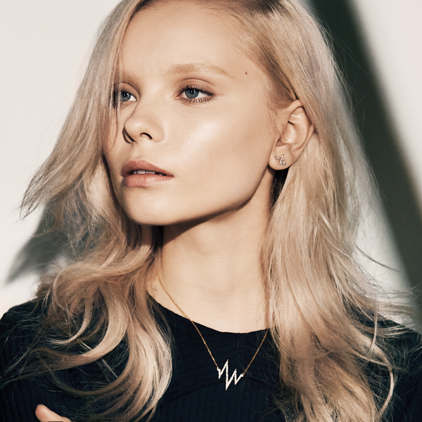 Sarah Chole HEART.BEAT LARGE DIAMOND NECKLACE