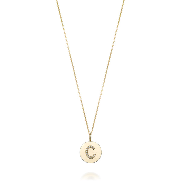 Sarah Chole KARI DIAMOND MEDALLION CHARM-LOOSE