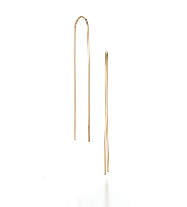 Sarah Chole KARLA THREADED WIRE EARRINGS