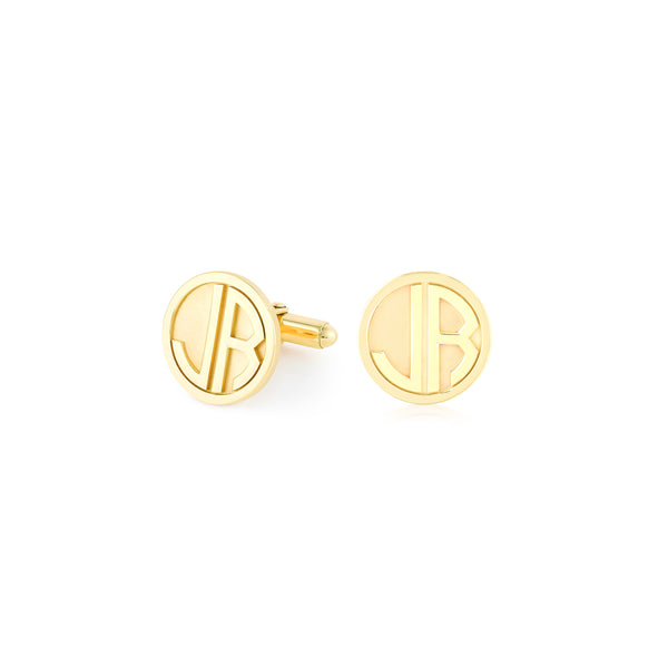 Sarah Chole KIYLA MONOGRAM CUFFLINKS