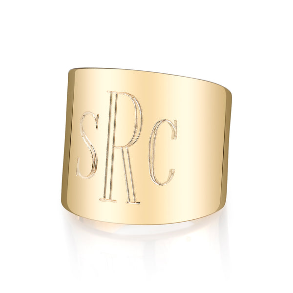 Sarah Chole LANA CIGAR SIGNET RING