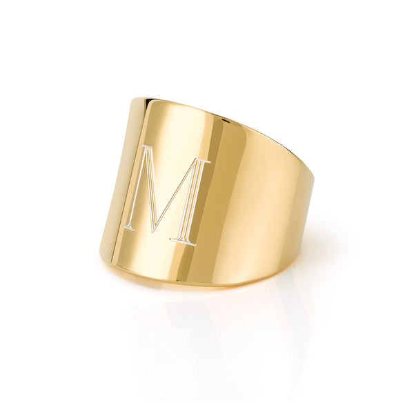 sarah chole LANA CIGAR SIGNET RING