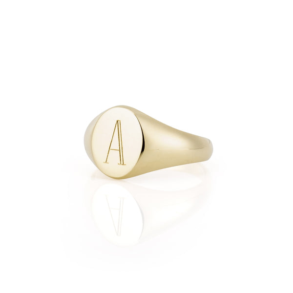 sarah chole LANA PETITE SIGNET RING