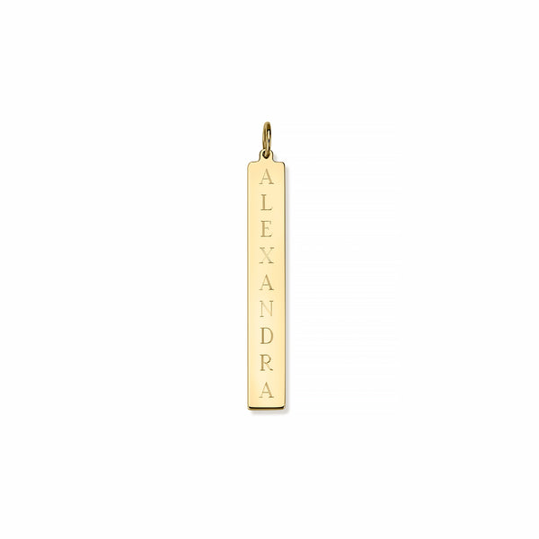 Sarah Chole LEIGH ID BAR PENDANT
