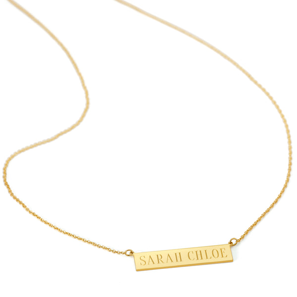 sarah chole LEIGH ID NECKLACE