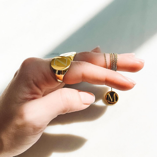 Sarah Chole LIA ENGRAVED CHARM- LOOSE