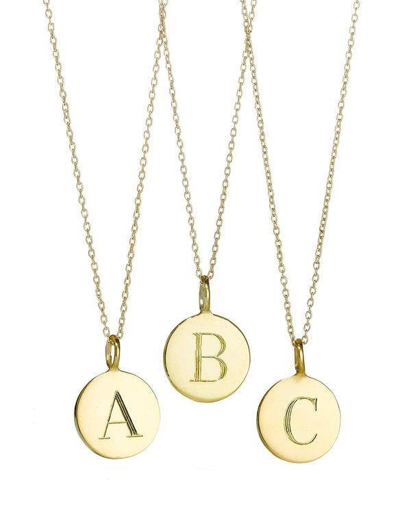 Sarah Chole LIA ENGRAVED NECKLACE