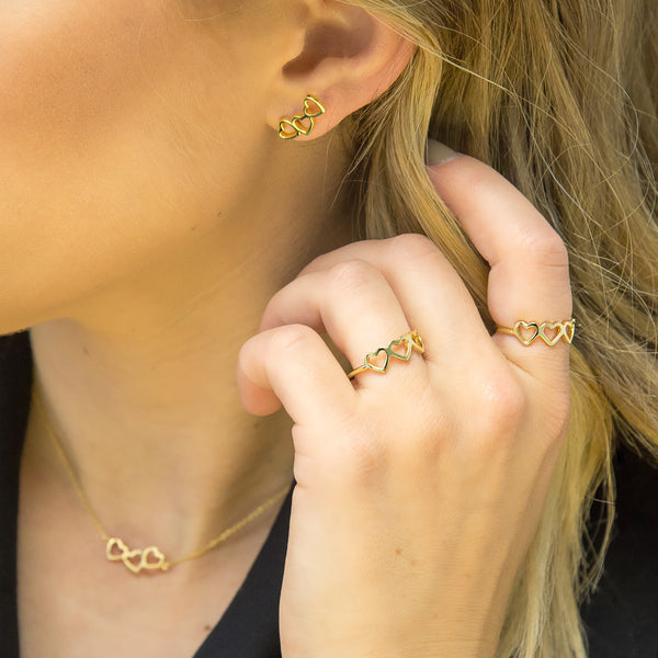 Sarah Chole LOVE COUNT EARRING STUDS