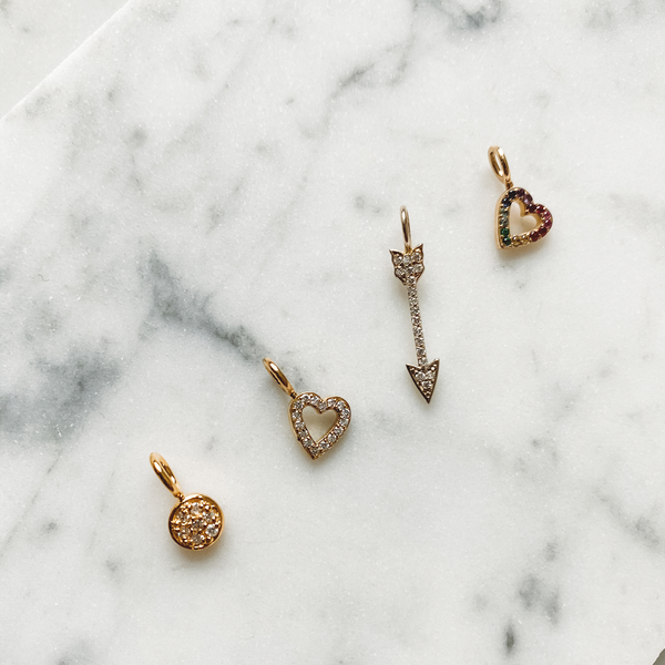 Sarah Chole LOVE COUNT® PAVE DIAMOND HEART-LOOSE