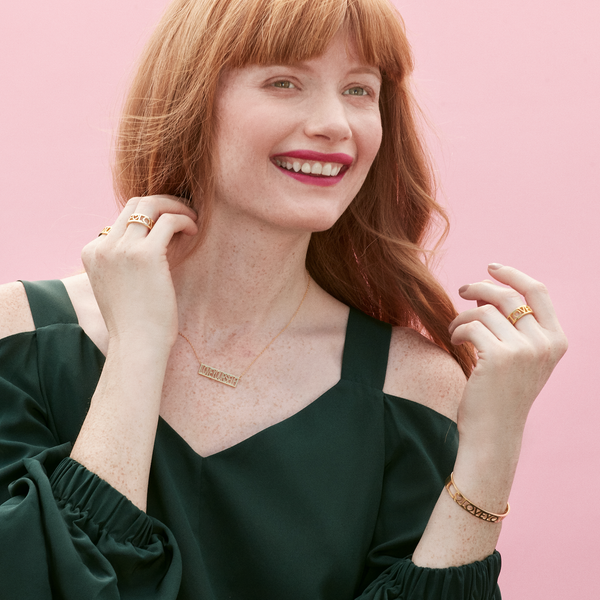 Sarah Chole LOVEYOURSELF BANGLE