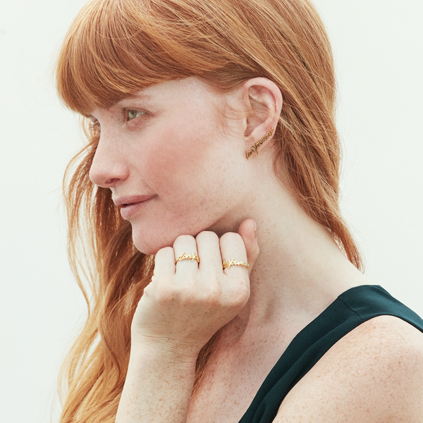 Sarah Chole LOVEYOURSELF EAR CLIMBER