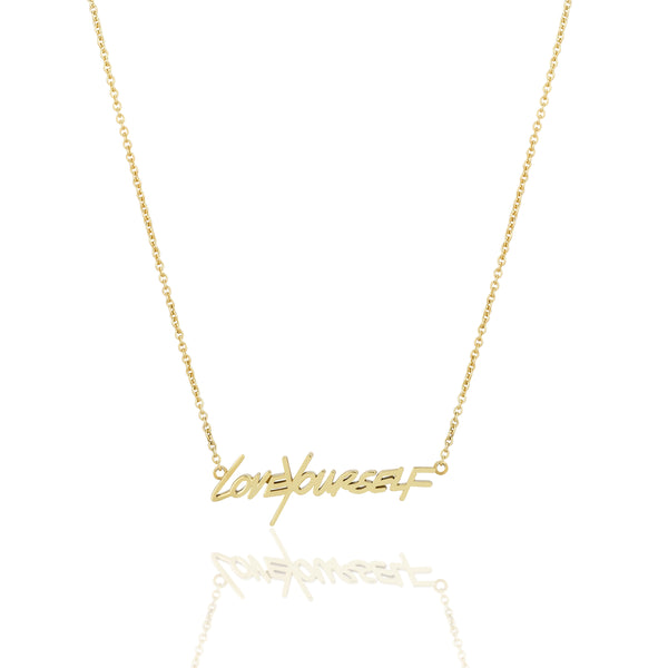 sarah chole LOVEYOURSELF NECKLACE