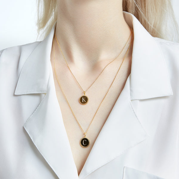 Sarah Chole MADI INITIAL MEDALLION