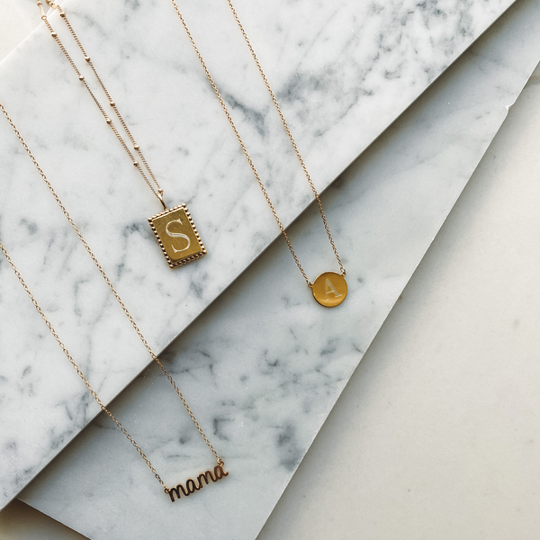 Sarah Chole MADI RECTANGLE MEDALLION