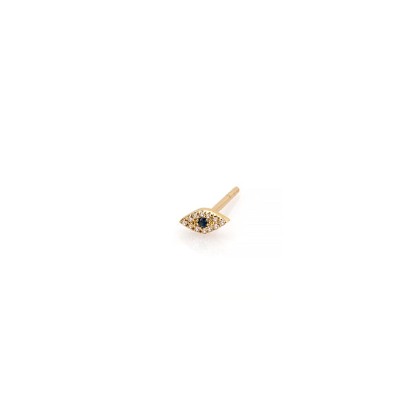 Sarah Chole MASIEL MINI DIAMOND EVIL EYE EARRING