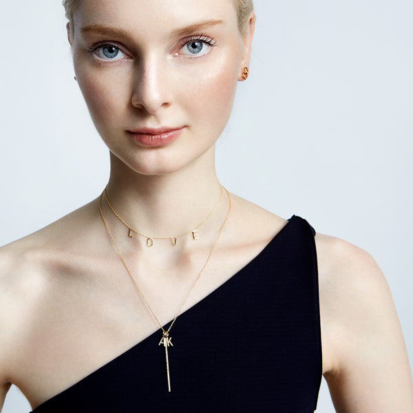 Sarah Chole MELANGE- 14KT BLAKE NECKLACE