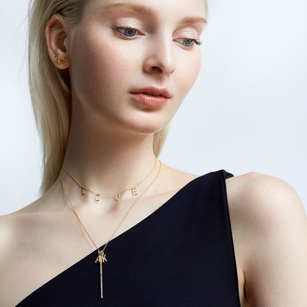Sarah Chole MELANGE-14KT NAOMI NECKLACE