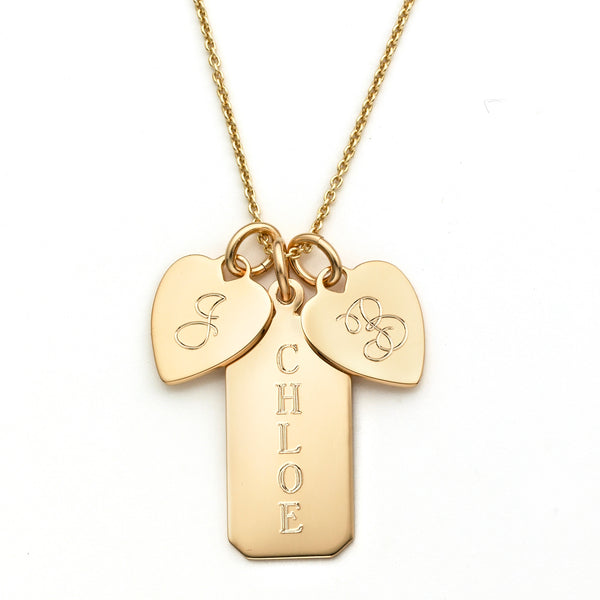 sarah chole MELANGE LILOU & MAYA COMBO NECKLACE