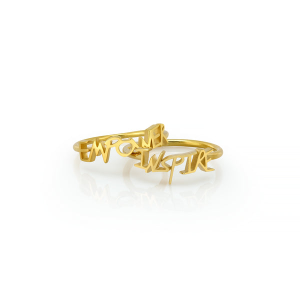 sarah chole MRSxSC EMPOWER & INSPIRE RINGS