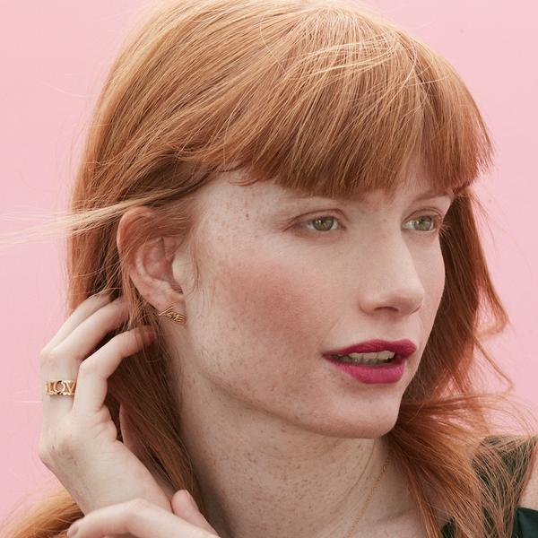 Sarah Chole MRSxSC LOVEYOURSELF STUD EARRINGS