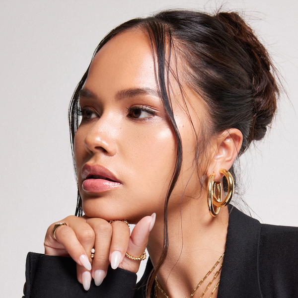 Sarah Chole MRxSC EDIT- LILIANA MEDIUM HOOPS