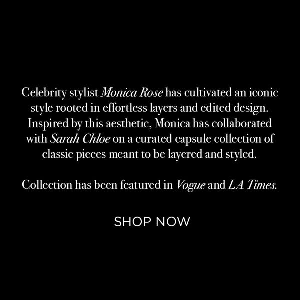 Sarah Chole MRxSC LOLA ANKLET