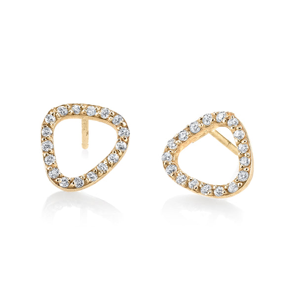 sarah chole ORGANIC v.01 STUD EARRINGS