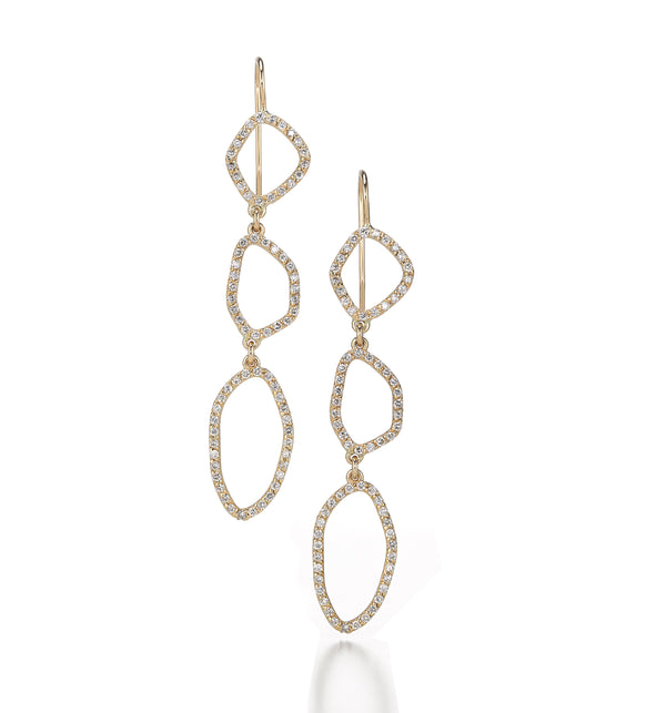 sarah chole ORGANIC v.05 CHANDELIER EARRINGS