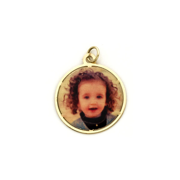 sarah chole PIKE ROUND PHOTO CHARM-LOOSE