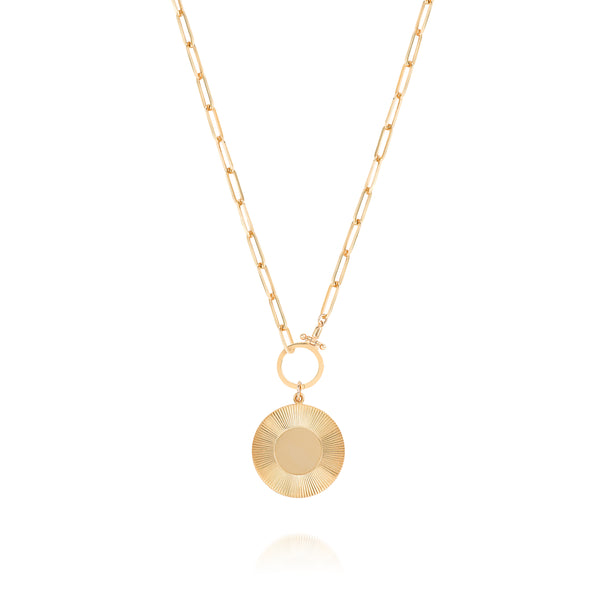 Sarah Chole REMI LARGE HINGE CHARM NECKLACE