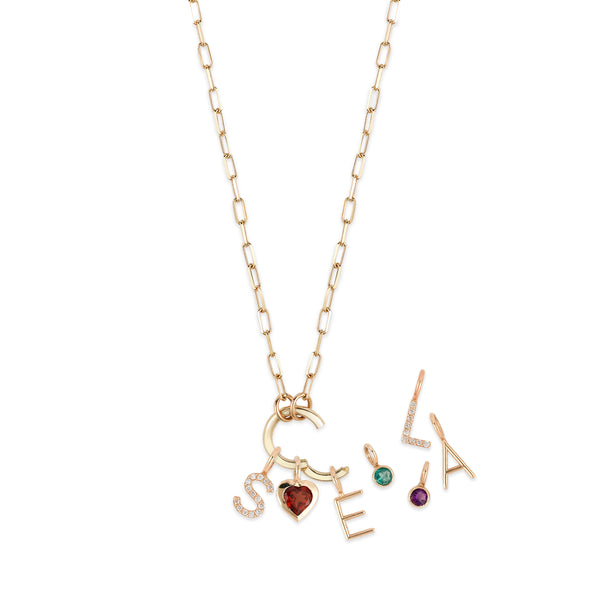 Sarah Chole REMI MINI HINGE CHARM NECKLACE