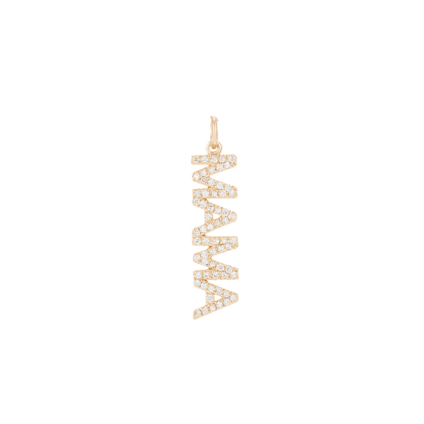 sarah chole RIAVA DIAMOND NAME PENDANT-LOOSE