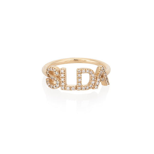 Sarah Chole RIAVA DIAMOND NAME RING