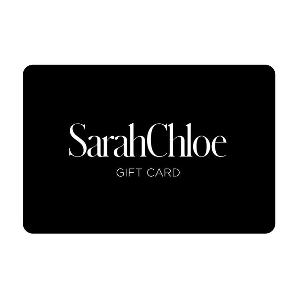 sarah chole SARAH CHLOE GIFT CARD- ALL VALUES