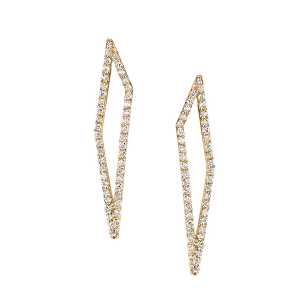 Sarah Chole SHARDS V.01 DIAMOND STUD EARRINGS
