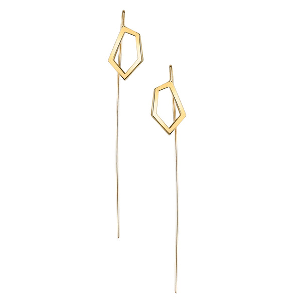 sarah chole SHARDS v.02 KARLA WIRE EARRINGS
