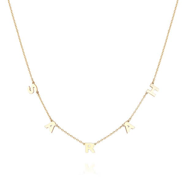 Sarah Chole SHAYNA TEXT NECKLACE