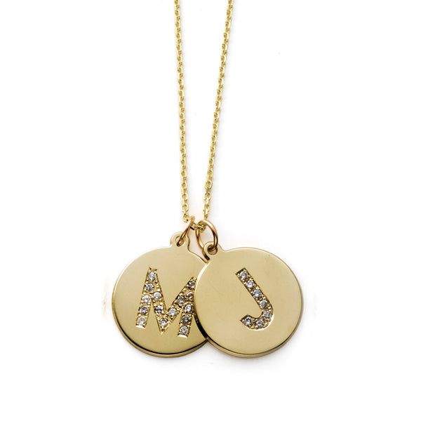 Sarah Chole SIENNA DIAMOND INITIAL CHARM-LOOSE