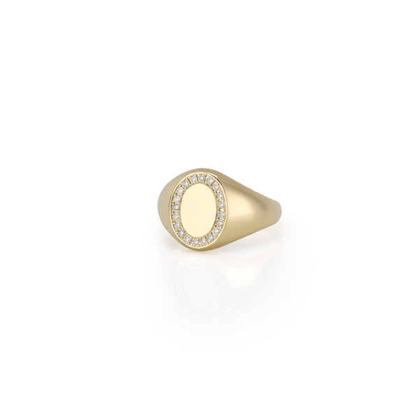Sarah Chole SIMONA DIAMOND SIGNET RING