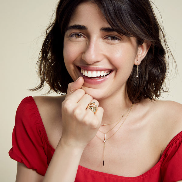 Sarah Chole SLDA BIRTHSTONE DROP EARRINGS