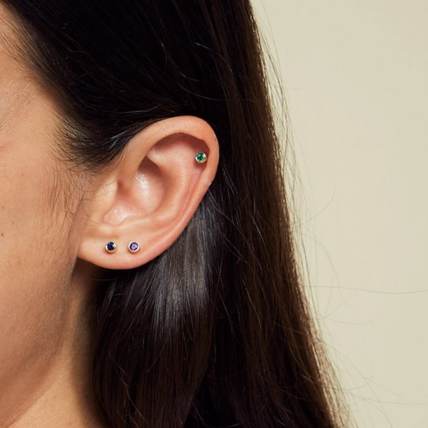 Sarah Chole SLDA BIRTHSTONE STUD EARRING SINGLE