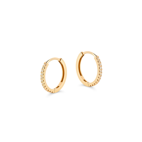 Sarah Chole SLDA CLASSIC DIAMOND HOOP SINGLES